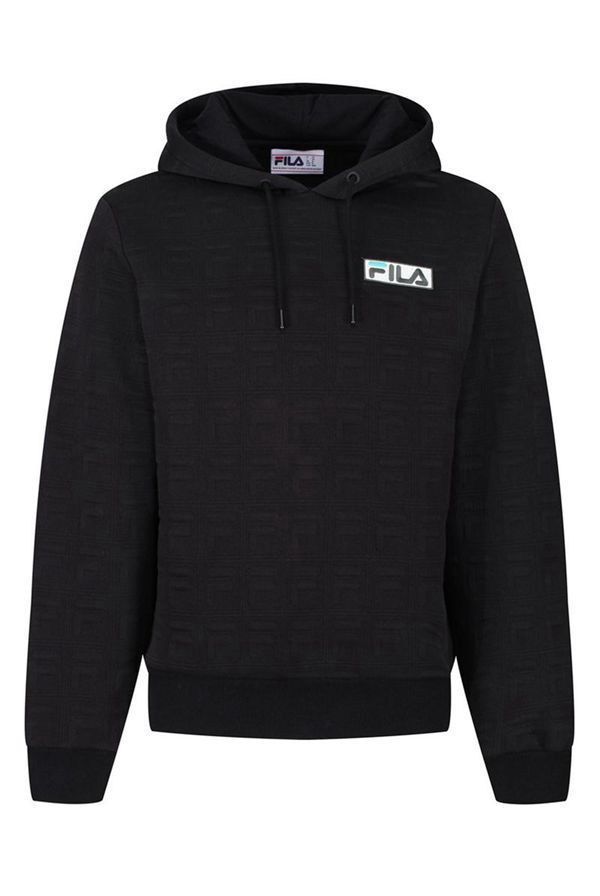 Fila Liberator Jacquard Men's Hoodies - Black,NZ 208-94502